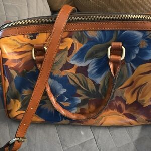 Patricia Nash leather satchel